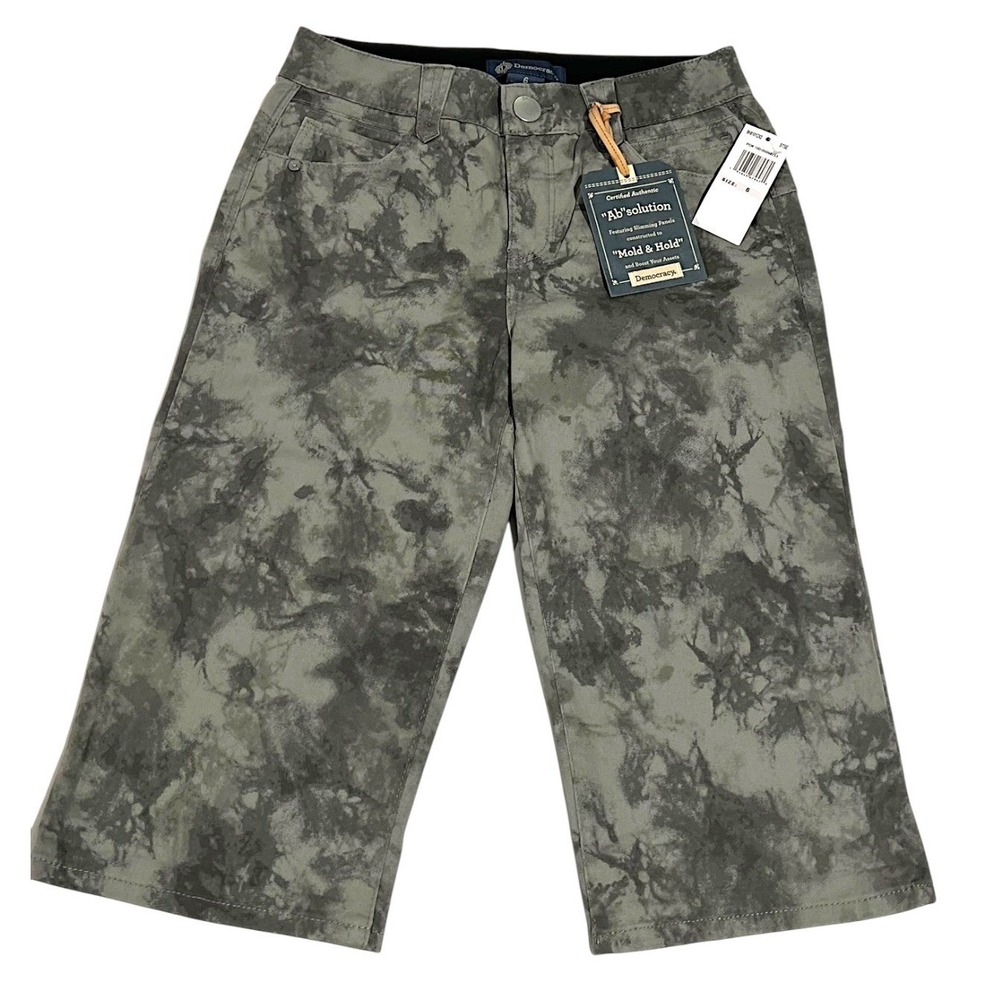NWT‎ Democracy Ab-solution Grey Camo Skimmer Shorts Curve Equality Women 6